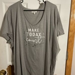 Maurices’s 4x “Make it Count” t-shirt
